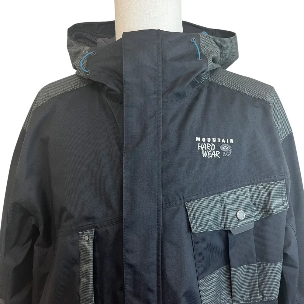 MOUNTAIN HARDWARE Men's Waterproof Hooded Ski Snowboard‎ Jacket XXL Parka Coat